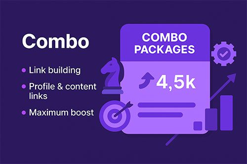 خرید بهترین بک لینک ترکیبی | سری پکیج‌ کمبو مکس آنلاین