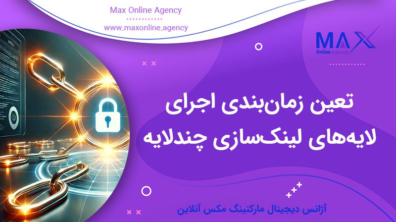 چگونه زمان‌بندی اجرای لایه‌های لینک‌سازی چندلایه را تعیین کنیم؟