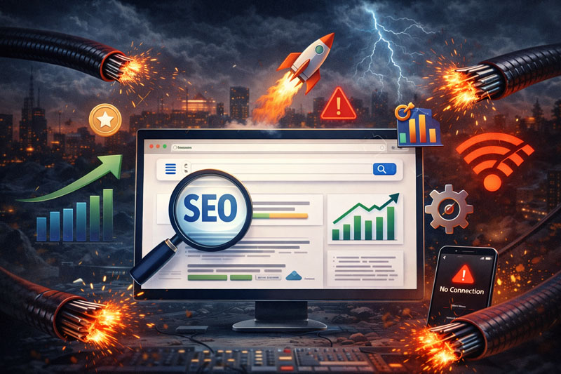 بعد از قطع اینترنت سایت از گوگل حذف شده چکار کنیم؟